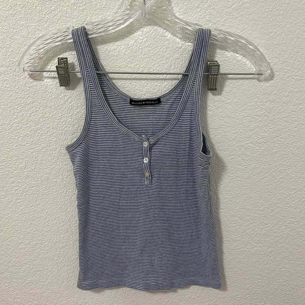 Brandy Melville striped tank top